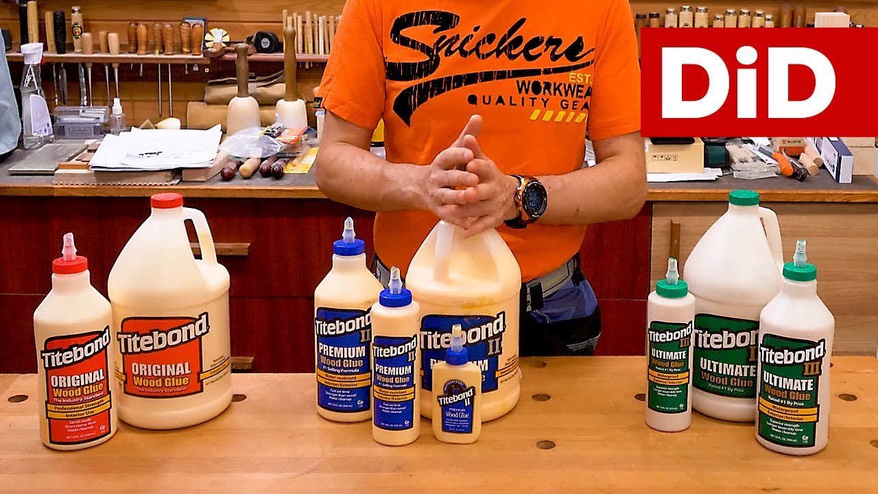 731. Kleje do drewna: Titebond Original, Titebond II Premium, Titebond III Ultimate