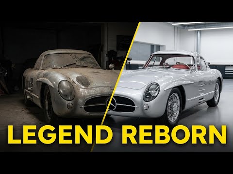 Thumbnail for Mercedes-Benz 300 SLR (W196) Full Restoration | Cinematic 4K ASMR by Mercedes-Benz 300 SLR