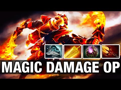 MAGIC DAMAGE OP - YapzOr Plays Ember Spirit - Dota 2