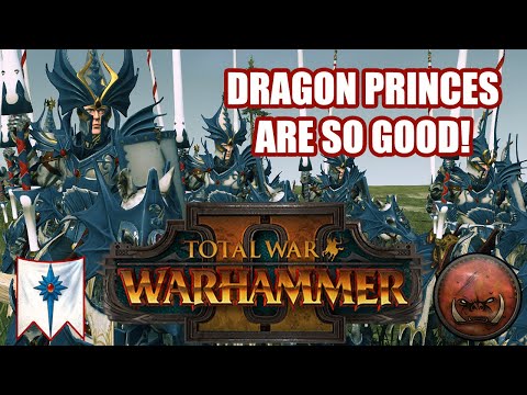 Star of Avelorn +  Dragon Princes = ???  | High Elves vs Greenskins | Total War: Warhammer 2