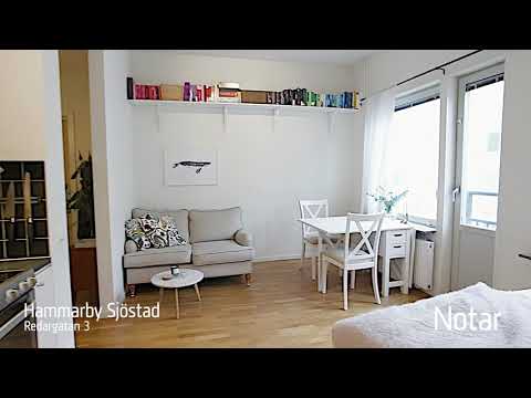 Såld, 1:a · 28m2 · 1715 kr avg, Hammarby Sjöstad : Via Notar mäklare Hammarby Sjöstad /