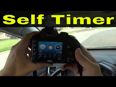 Nikon D3300-How To Use The Self Timer (Tutorial)