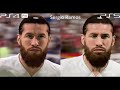 FIFA 22 PLAYERS FACES | PS5 VS PS4