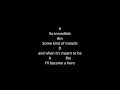 Sterling Knight Hero Lyrics And Chords