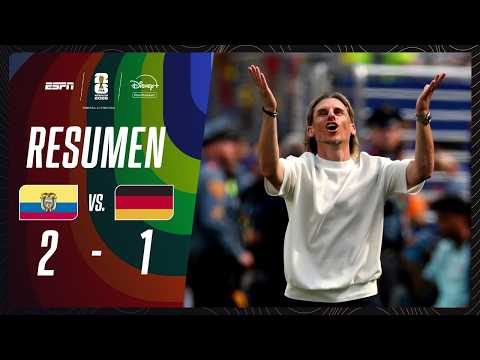 Resumen Ecuador vs Alemania