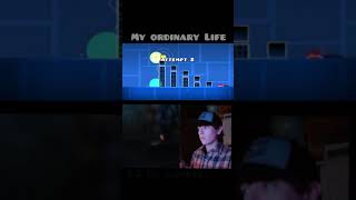 Geometry Dash: My Ordinary Life Layout (The Living Tombstone) #shorts