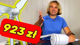 923zł NAJTAŃSZA NA ŚWIECIE ELEKTROWNIA WIATROWA! DLA KAŻDEGO DOMU NA KOMIN !