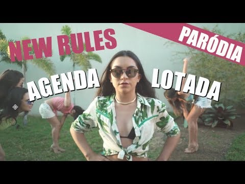 PARÓDIA - Agenda Lotada (New Rules - Dua Lipa) | Ana Laura Lopes