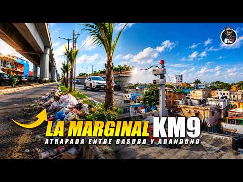 🗑️🔥 La marginal del Kilómetro 9, atrapada entre basura y abandono 🚨