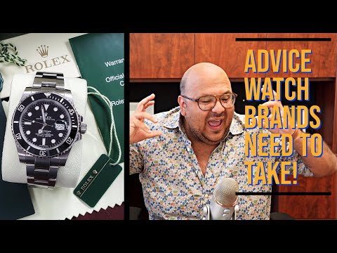 Stop it! My Advice To Big Watch Brands! Rolex, Omega, Grand Seiko, AP and JLC!