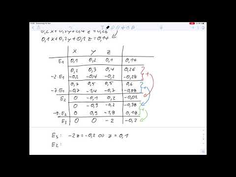 Übungsblatt6 – LGS mit 3 Unbekannten lösen (Gauß) Anwendungsaufgabe Aufg.4