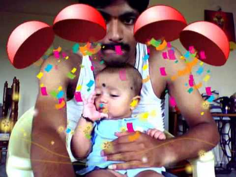 Daivik Macharla with Babai