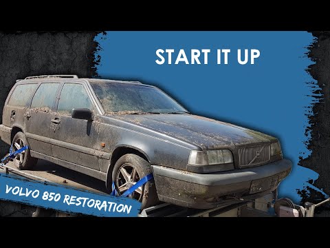 Volvo 850 Restoration - Start it Up - Day 5