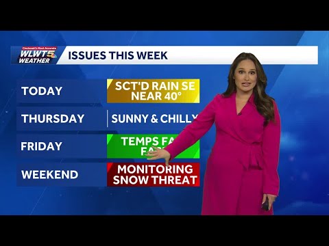 Chance for highly impactful winter storm this weekend in Cincinnati