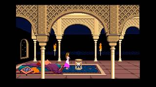 Prince of Persia (Ms-Dos Game)(Walkthrough) Jaffar Lies Dead!