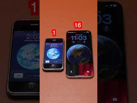 iPhone 16 Pro Max vs iPhone 1 Similarities