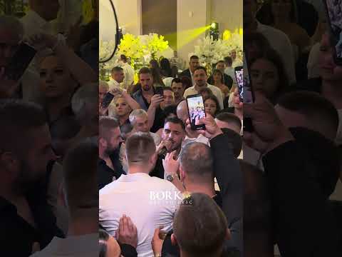 Darko Lazić zapevao na svojoj svadbi 💫