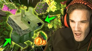 When you want flint, gravel is rare. When exploring a cave, gravel is annoying. When , gravel is *gravely* - I Fell Into The New Minecraft Lush Cave! - Minecraft Hardcore #22