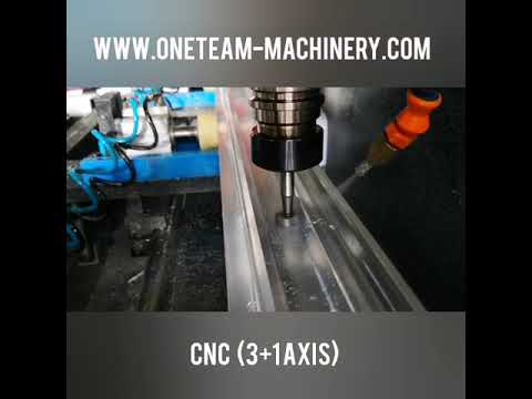 3+1 AXIS CNC ALUMINIUM PROFILE MACHINING CENTER