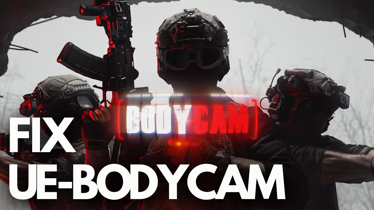 Bodycam Fatal Error & LowLevelFatalError | UE-Bodycam Game Has Crashed And Will Close FIX