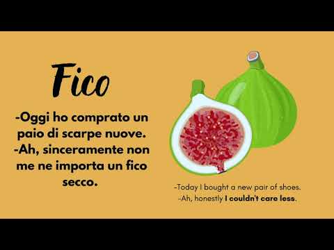 Idiomi con frutta e verdura/Idioms related to fruits and vegetables