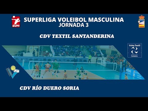 SVM1819 - Jornada 3 - Voley Textil vs CDV Río Duero Soria