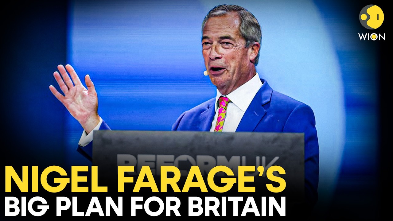 NIGEL FARAGE LIVE | Reform UK Holds Annual Party Conference In Birmingham | UK News | UK POLITICS