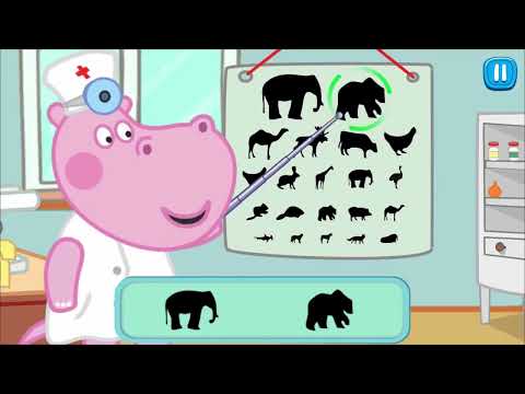 Hippo Eye Doctor: Medical game Video
