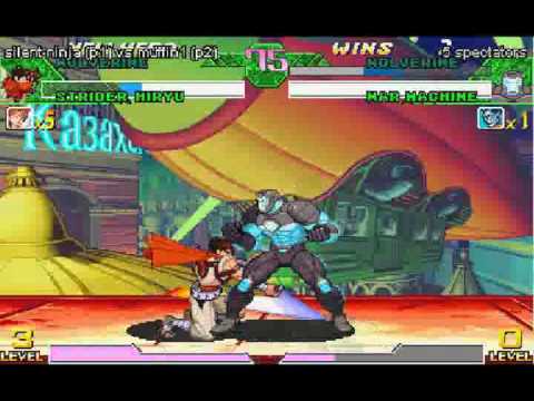 [GGPO MVC] silent ninja vs muffin