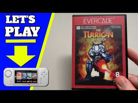 Evercade - The Turrican Collection - Unboxing and Gameplay