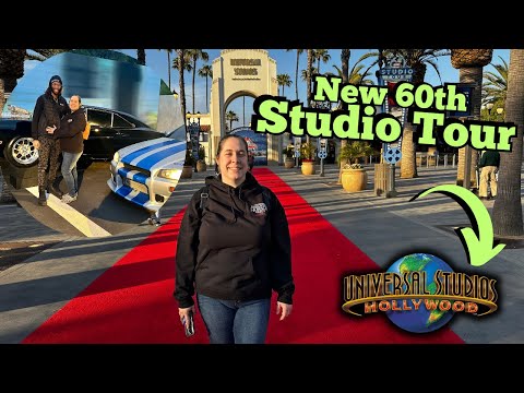NEW Universal Studios Hollywood Tram Tour 60th Anniversary!