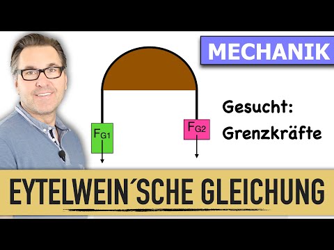 Grenzwerte von Seilkräften berechnen? | Seilreibung | Eytelwein´sche Gleichung | Haftreibung