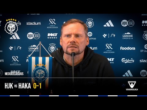 HJK vs Haka 0-1 - Mediatilaisuus