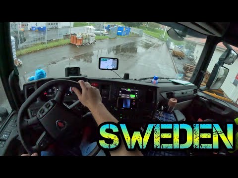ASMR 🇸🇪 POV Truck Driving 2023 Scania | Sweden 4k New Gopro