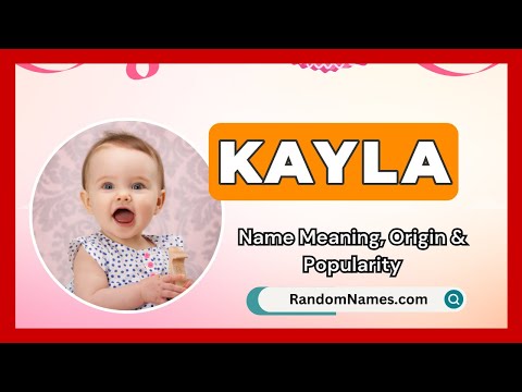 Kayla - Baby Girl Name Meaning, Origin & Popularity - RandomNames.com