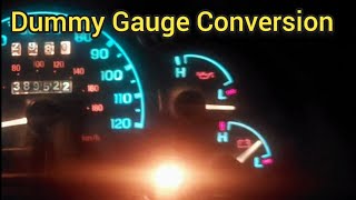 Getting Rid of a Dummy Oil Pressure Gauge on My Ford Ranger, Full Diy