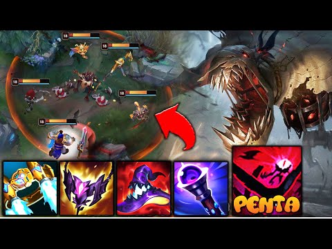 When Fiddlesticks hits 800 AP, you better not stand in his ult... (PENTAKILL WITH R)