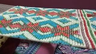 HOW TO MAKE MOTI WORK SIDE PURSE ( PART 1)