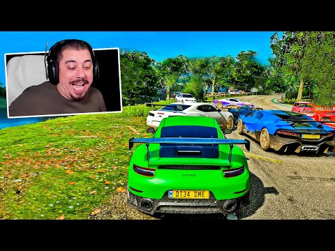 GOLIAS DA SUJEIRA COM O CARRO APELÃO - FORZA HORIZON 4