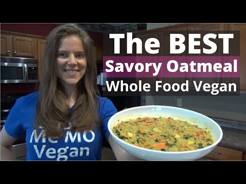 Savory Veggie Oatmeal