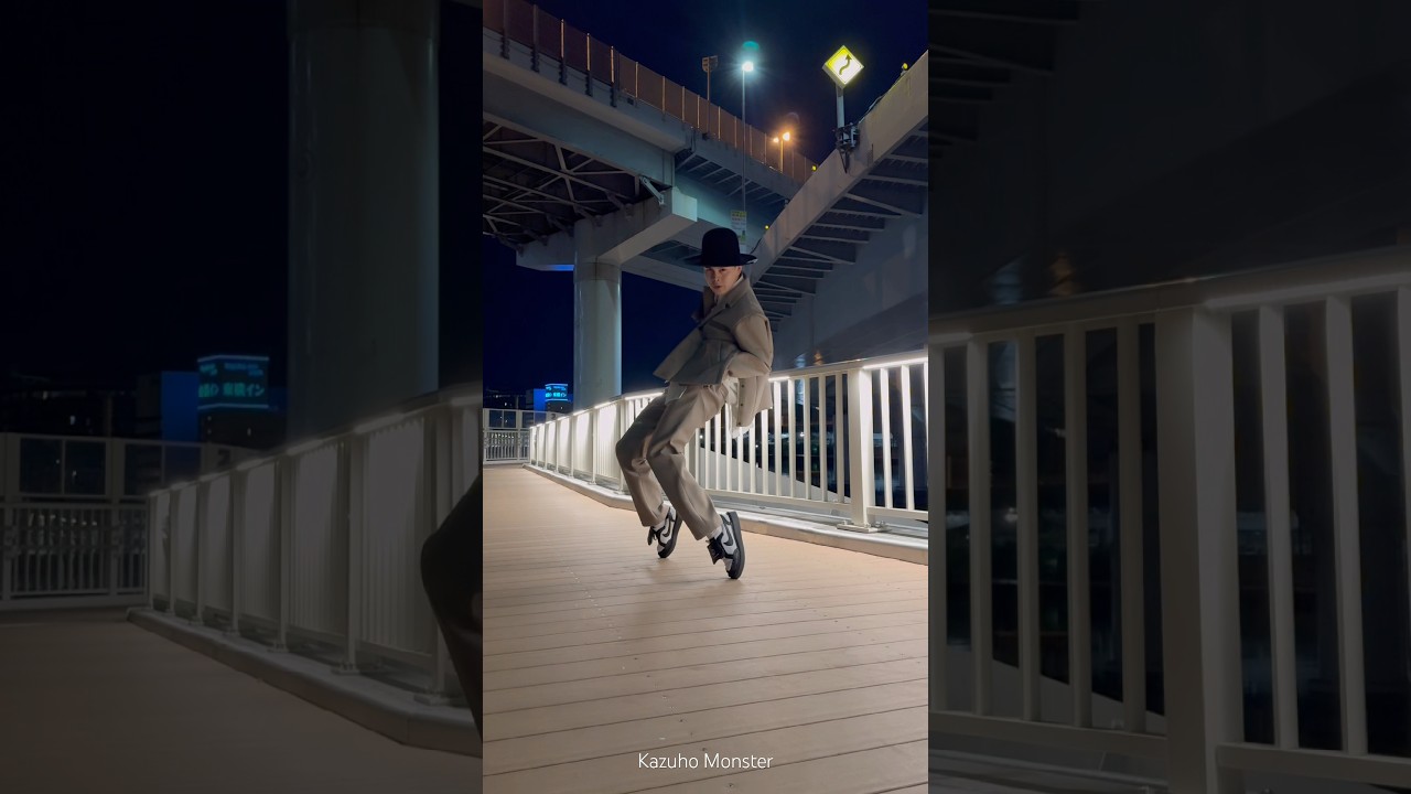 【回転ムーンウォークのやり方】Kazuho Monster