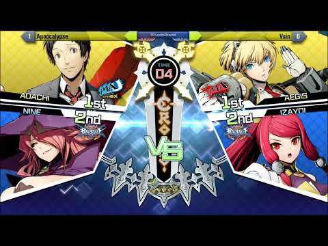 Apoocalypse (Nine Adachi) vs Vsin (Aegis Izayoi) - BBTAG - Okizeme The Final