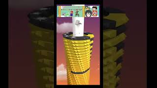 【#StackBall】【#爽快感】毎日の日課になりつつある！台座砕きマスターの道#VTuber#Shorts#スマホゲーム#StackBall #stackball