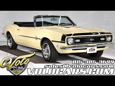 1968 Chevrolet Camaro (CC-1417817) for sale in Volo, Illinois