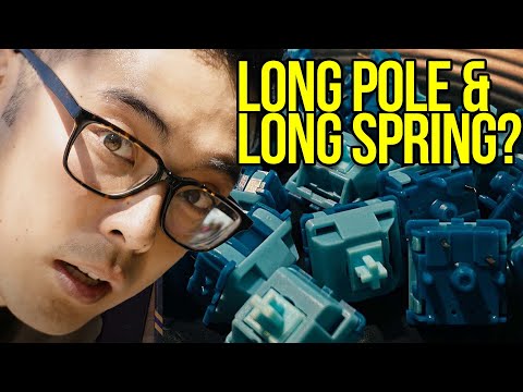 New JWK Linear Switch with a LONGBOI spring - Poseidon Switch Review