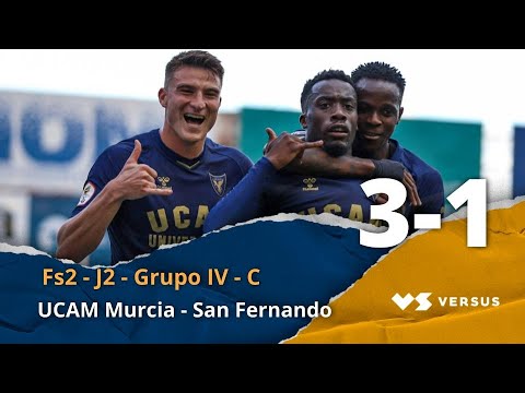 📺 Resumen: UCAM Murcia - San Fernando (3-1) (2020/21)