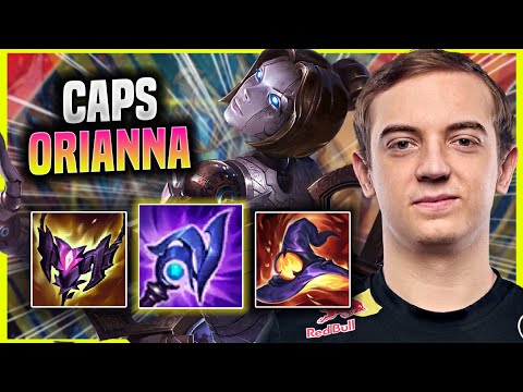 CAPS BRINGS BACK ORIANNA! - G2 Caps Plays Orianna Mid vs Zoe! | Season 2022