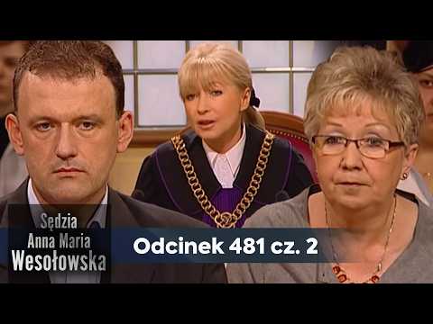 Judge Anna Maria Wesołowska episode 481, part 2👩🏼‍⚖️
