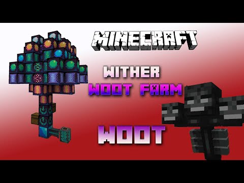 Wither Farm 💠 Woot Factory 💠 Minecraft Woot Tutorial 💠 English 💠 #Minecraft
