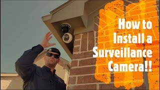 How to Install a PoE Surveillance Camera